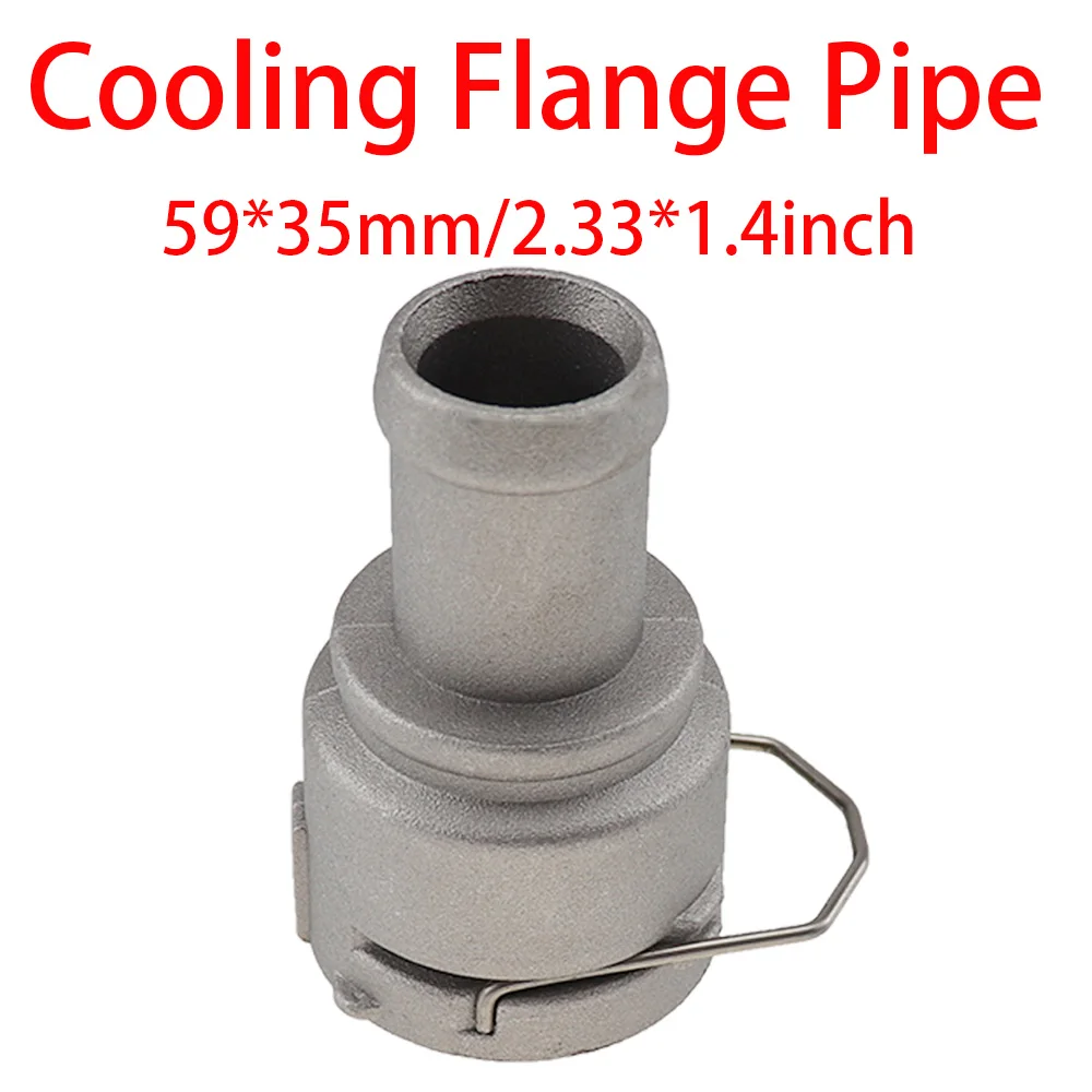 Water Hose Fitting Cooling Coolant Hose Flange Pipe 3B0122291B Aluminium Quick Connector For Jetta Golf Bettle A1 A3 TT Seat Leon 3B0 122 291 B