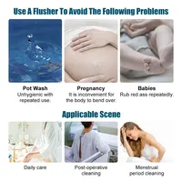 Portable Bidet Sprayer Bottle 500ML Beauty and Health Toilet Bidet Baby Ass Cleaner Sprayer Bathroom Pregnant Women Washing Bott 2