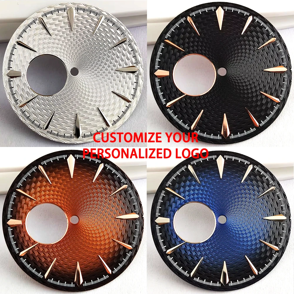 NH38 dialWatch 35mm dial cocktail Customizable dial suitable for men's watch NH38 movement Watch accessories nh35