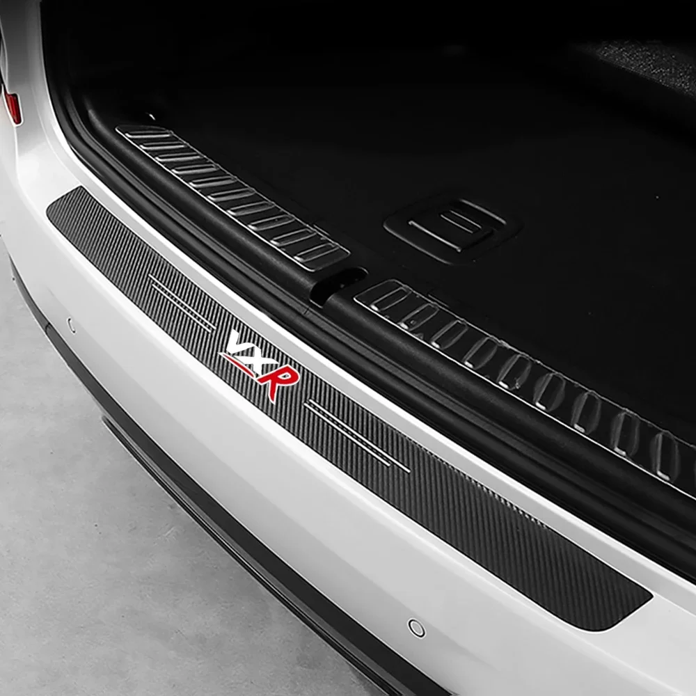 Car Door Sill Stickers Threshold Anti-Scratch Decals with VXR Logo