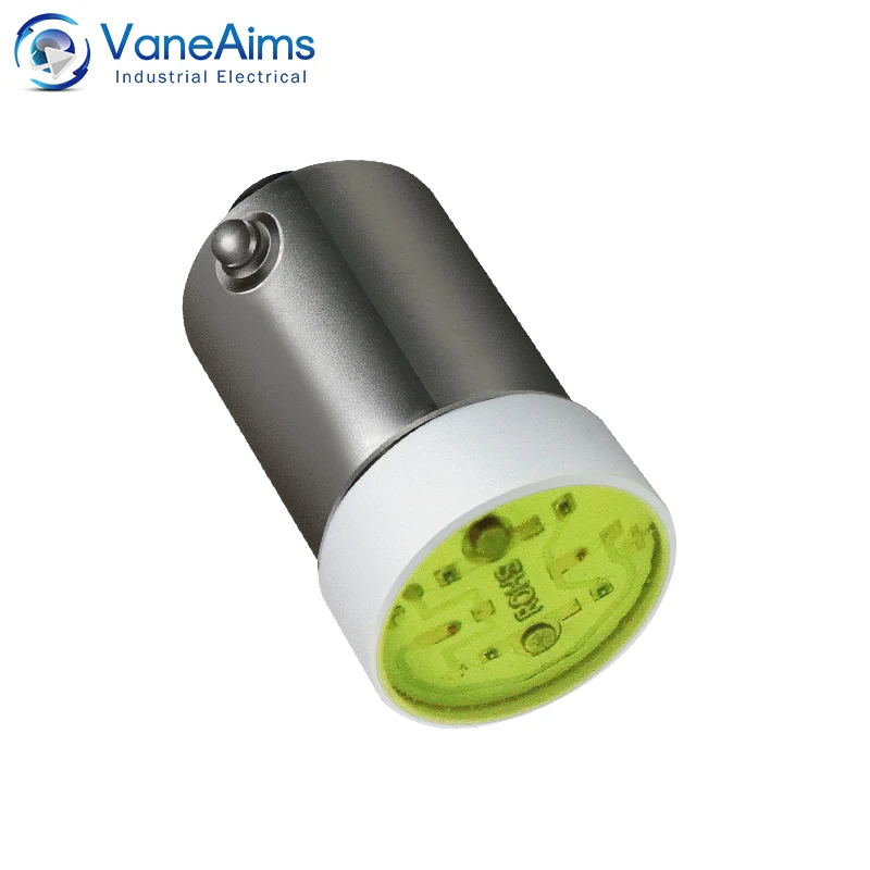 1pcs LED 램프 구슬 6V 12V 24V 110V 230V 흰색 녹색 노란색 빨간색 파란색 FXBY6 시리즈 조명 LED 조명 스위치 VaneAims