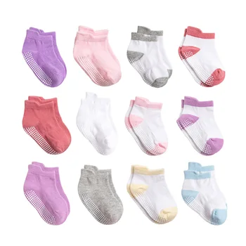 6 Pairs Baby Anti-Slip Socks 1