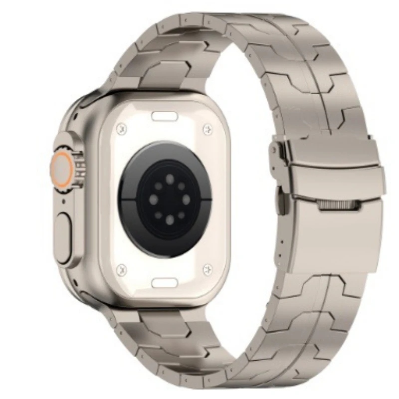 Titanium Strap for Apple Watch Ultra 49mm Band 44mm 42mm 40mm 45mm 69g Titanium Bracelet Watchband for iWatch 8 7 6 SE 5 4 3 2