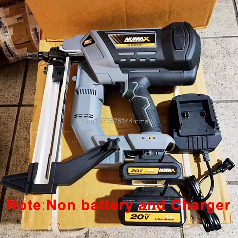 Numax 무선 손톱 3/4 -1 1/2(19-38mm) 길이 마무리 Makita 18V 리튬 배터리 도구 LD40-N 용 브래드 스테이플러 어댑터
