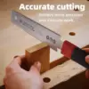 1PC Japanese Pull Saw 3-Edge Teeth Hand Saw SK5 Flexible Blade Non-Slip Handle Wood Saw Folding Saw for Woodworking Tools 4