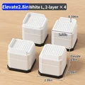 White square L 4PCS