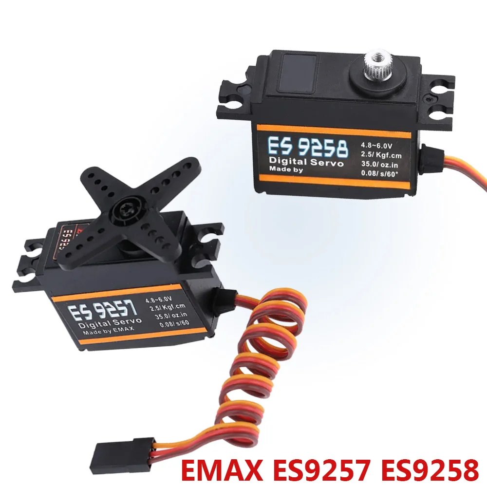 

EMAX ES9258 ES9257 металлический цифровой подшипник для вертолета RC 450 500