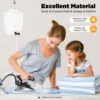 110V 1200W Gravity Feed Industrial Electric Steam Iron Set Gravity Iron System Industrial 60~220℃ With 3L Tank for Clothes 3