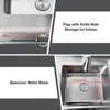 Commercial Restaurant Sink, Steel Utility Sink Free-standing Kitchen Sink, Freestanding Outdoor Sink with Pull-Out Faucet 4