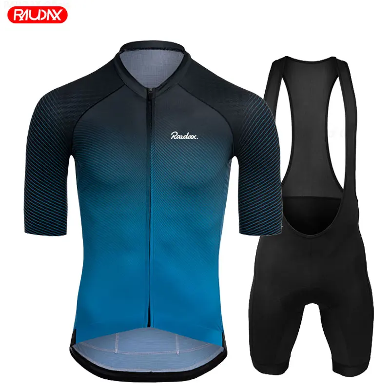 2023 Men's Cycling Clothes Summer Short Sleeve Cycling Kits Breathable Mountain Bike Clothes Racing Road Cycling Jersey Sets