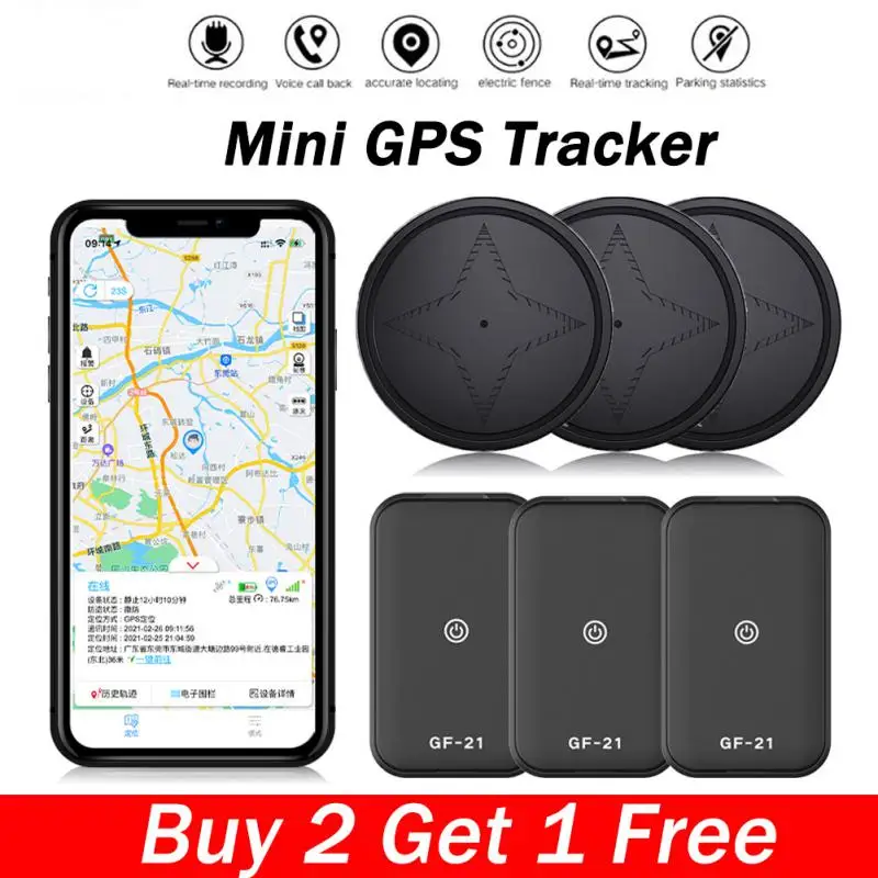 

Car Tracking Device GPS Wireless Locator Vehicle Strong Magnetic Mount Portable Positioner Anti-theft Mini GPS Positioner Device