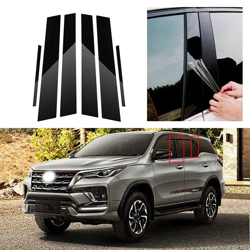 ڵ ¦ â  Ʈ Ʈ Ŀ ƼĿ, Toyota Fortuner/SW4 2016-2023   BC Į г ׼, 6 