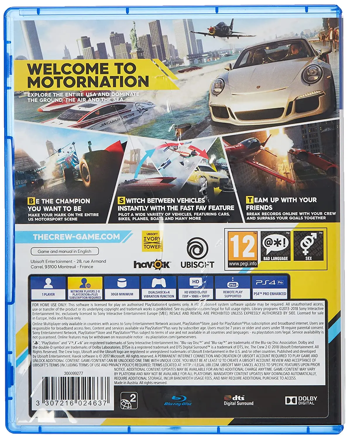 The Crew 2 - PlayStation 4