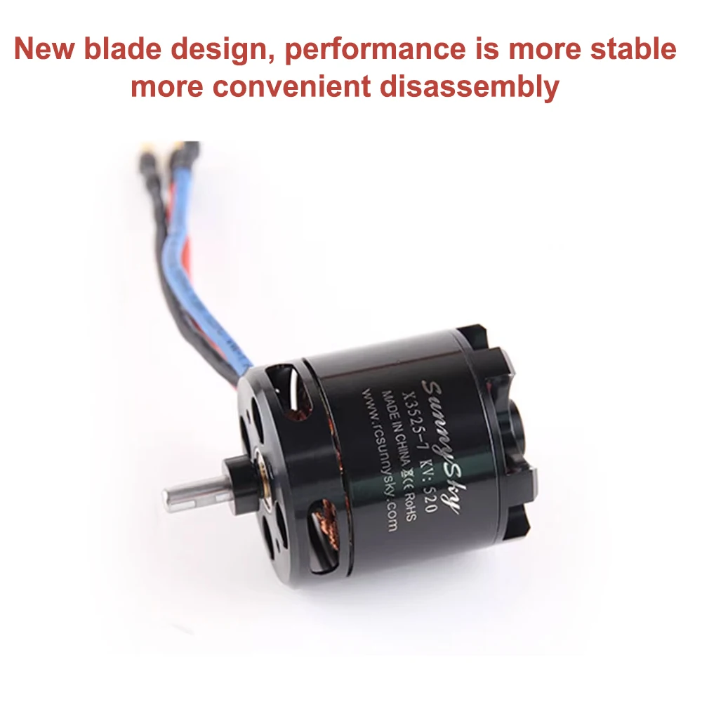 오리지널 SunnySky X3525 II 520KV 720kv 880KV 브러시리스 모터 X 시리즈 FPV 멀티콥터 RC 쿼드콥터용