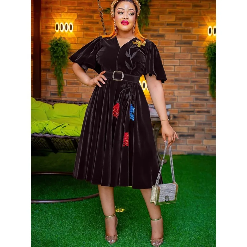 Рисунок 2 - Бархатная осенне-зимняя африканская одежда