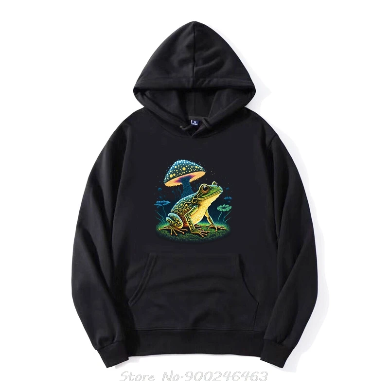 Mode Klassische Magic Mushroom Harajuku Hoodie männer Kleidung Baumwolle Übergroßen Hoody Neue Casual Jacke Zip Up Hoodie Sweatshirt – Detail 2