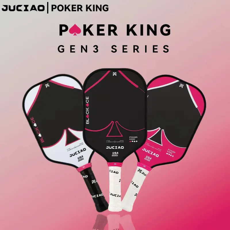 JUCiAO GEN 3 thermogeförmte T700 Pickleball-Schläger, entworfen für ultimativen Sprache und Kontrolle – Detail 3