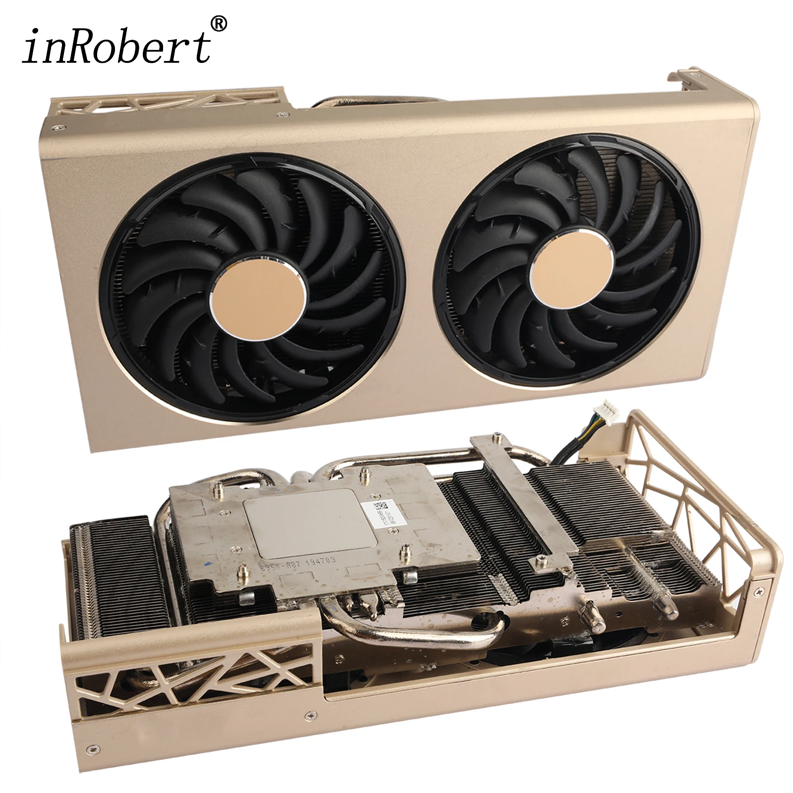 Dissipatore Di Calore Gpu 87Mm Muslimex 5700Xt Per Radiatore Scheda Grafica Msi Radeon Rx 5700 Evoke Oc