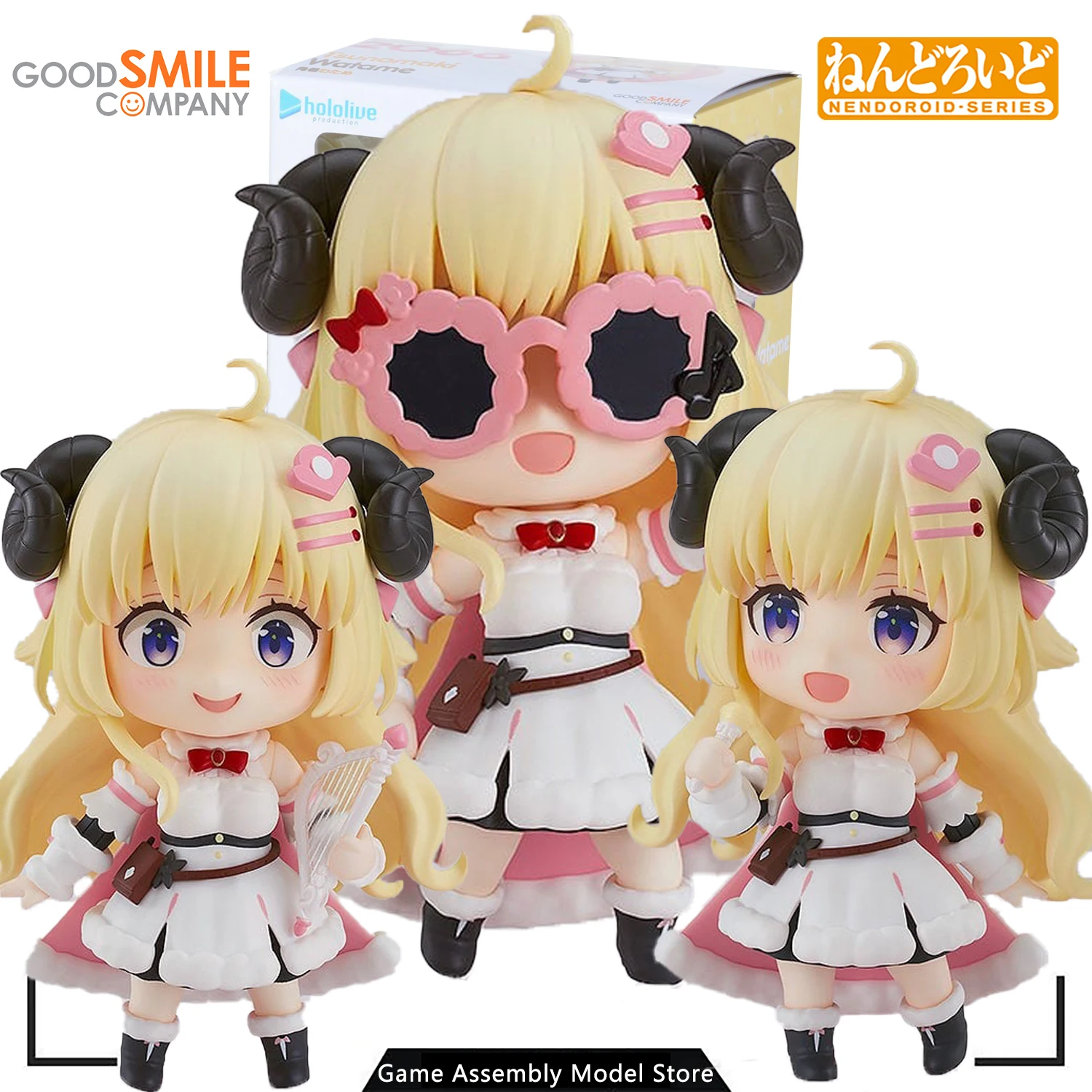 

GSC100% Original Genuine Assembled Model Animation Kit Nendoroid Hololive Tsunomaki Watame Anime Toys Action Figures 100mm