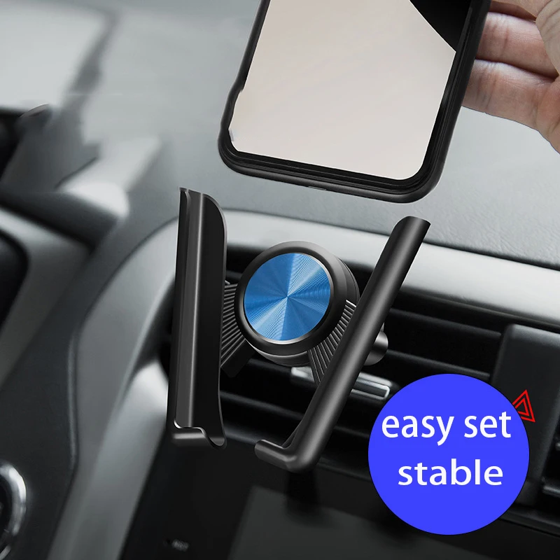 

Gravity Car Phone Holder Mobile Stand Smartphone GPS Support Mount No Magnetic Mobile Phone Stand Support Smartphone