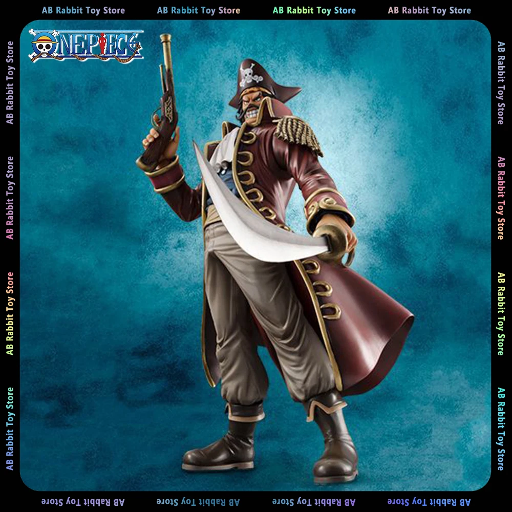 

26cm One Piece Figure Pirates Captain Roger Figures Roger Figurine PVC Statue Model Doll Collectible Room Decoration Toy Gift