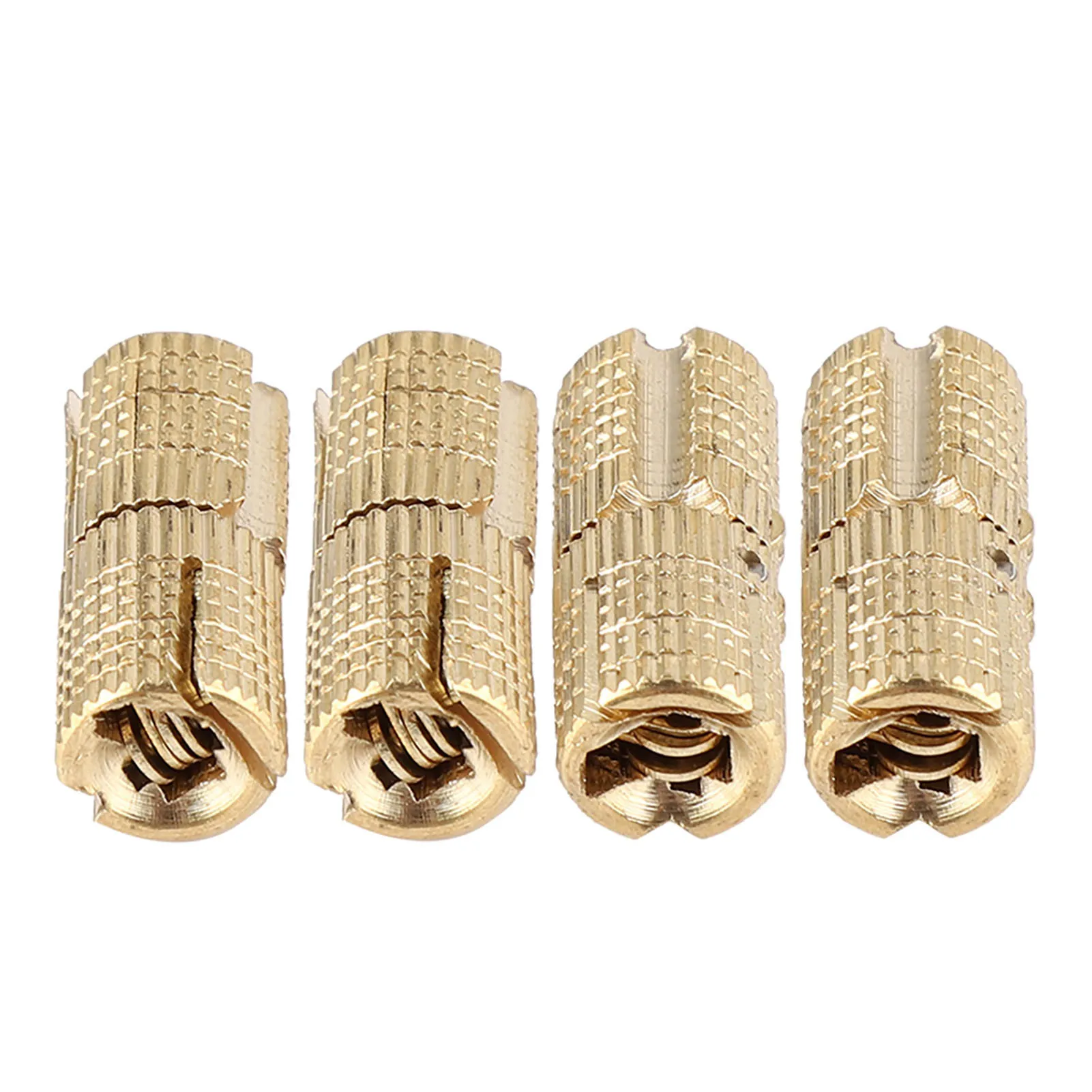 4Pcs Copper Brass Hinges 8mm 10mm 12mm 180 Degree Opening Angle for Furniture Cabinet Small Box Hardware