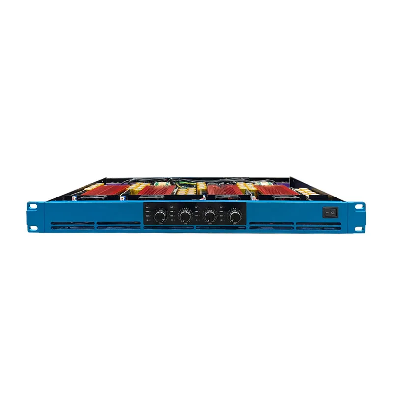 PX1600 디지털 파워 앰프 2/4채널 1600W 전문 오디오 앰프 1U 서브우퍼 앰프 클래스 D 라인 어레이 스피커