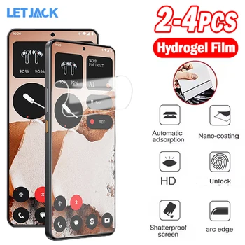 Pellicola idrogel antideflagrante da 2-4 pezzi per Niente CMF Phone 2 Pro Protezione schermo per Niente CMF Phone 1 Pellicola morbida in silicone