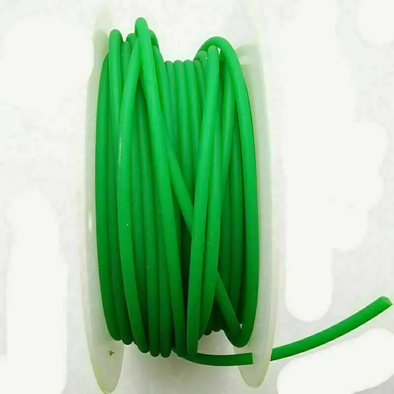 5M Round Urethane Drive Belt Diameter 2/3/4/5/6/8/10/12/15/18mm Rough Surface Green