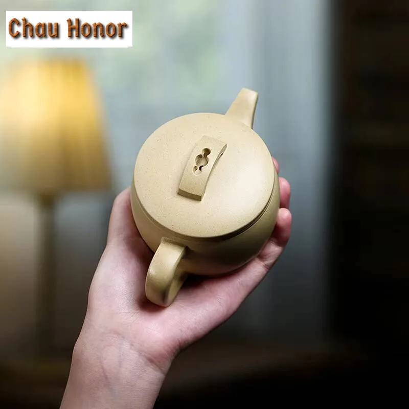 190ml Authentic Yixing Purple Clay Teapots Handmade Hanwa Pot Raw Ore Benshan Green Mud Beauty Kettle Chinese Zisha Tea Set Gift