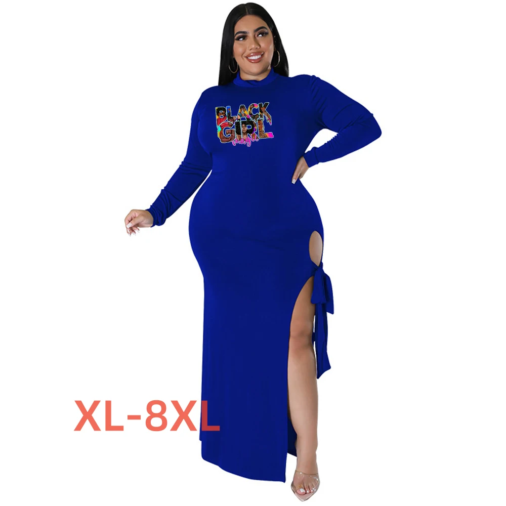 

Plus Size 4xl 5xl 6xl 7xl 8xl Formal Dresses for Women Black Girl Print Vestidos Para Mujeres Cocktail Bohemian Retro