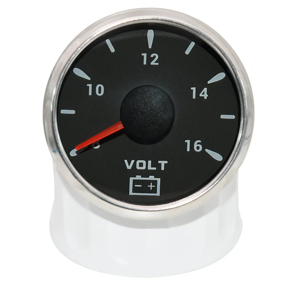 2'' 52mm Marine Boat Car Gauges Waterproof Fuel/Water Temp/Oil Press/Voltmter 85mm GPS Speedometer 7 Colors Backlight 12V/24V