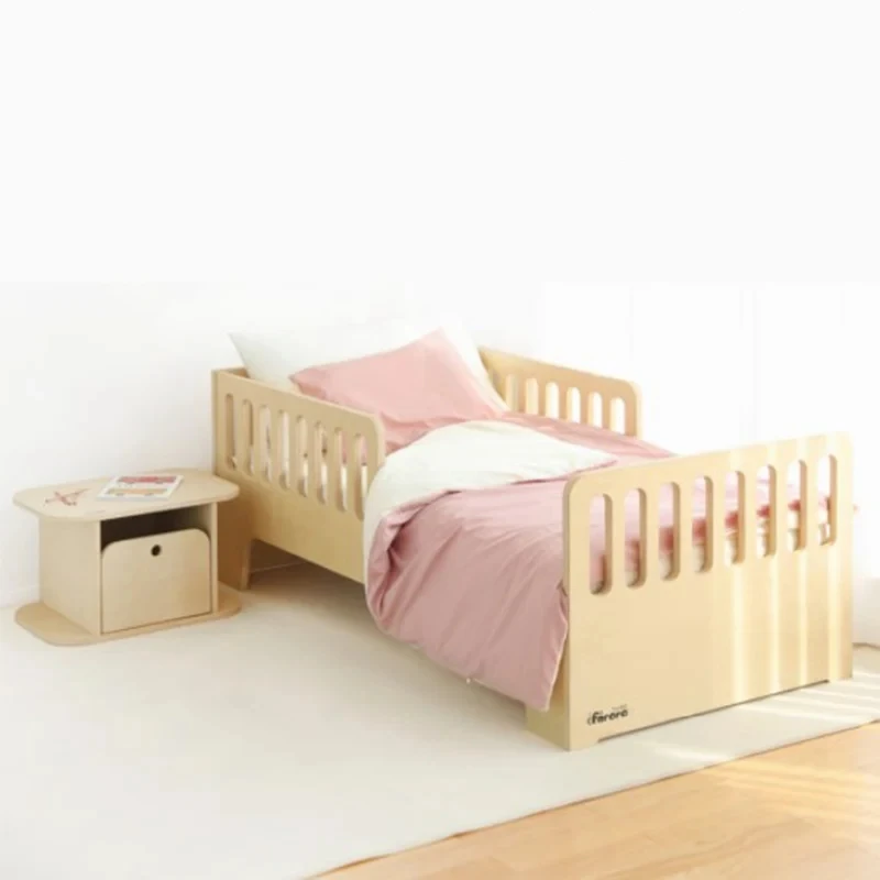 Queen Size Kids Bedroom Decor Accessori Luxury Children Bed Girl Princess Wood Muebles Para El Dormitorio Decorazione Della Casa
