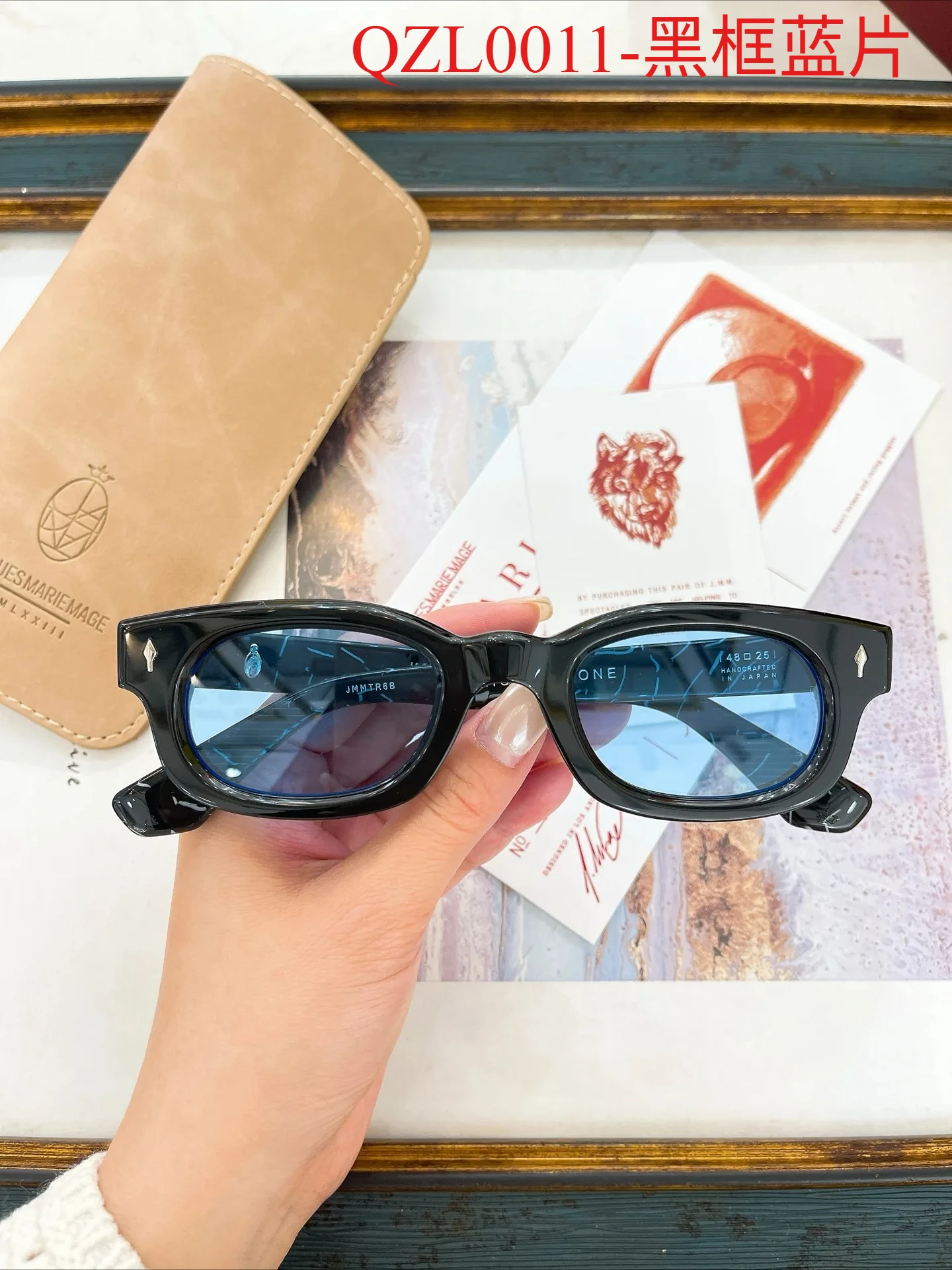 JACQUES MARIE MAGE Sunglasses G-Dragon Same style Classical