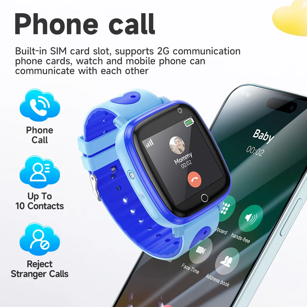 HOCO Y100 Children Smart Watch Call Function For Girl/Boy