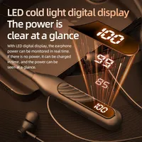 BT8 Wireless Bluetooth Earphones Headphones Outdoor Sports Headset 5.3 With Charging Bin Display Touch Control Earbuds for Muisc 5