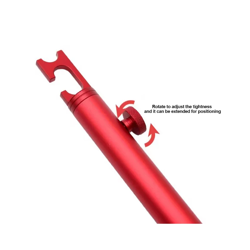 Telescopic Aluminum Car Support Rod Trunk Lid Prop for Polishing Dent Repair 32-48cm Adjustable Tool