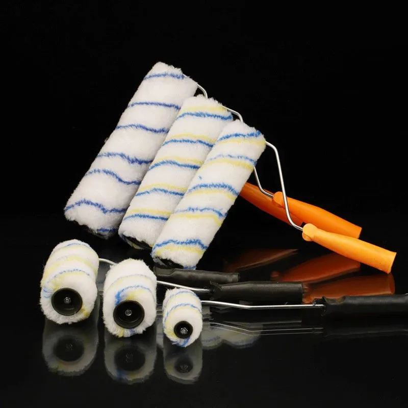 Paint roller brush household decoration latex paint roller brush wall tools Short Long Handle paint roller
