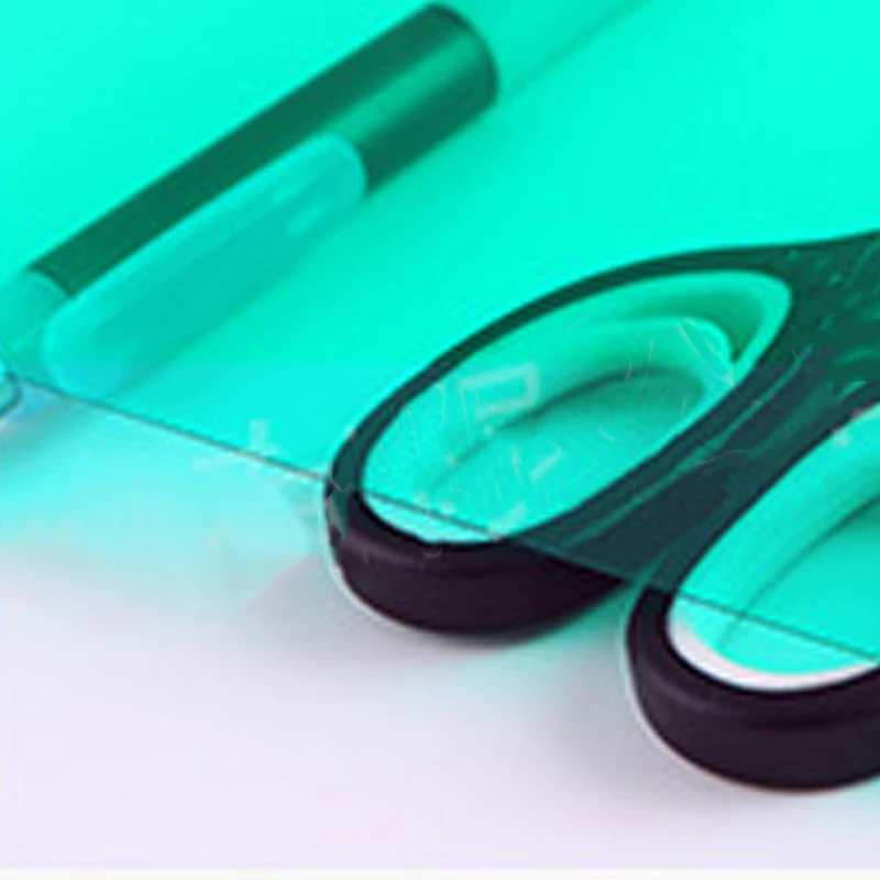A4 Waterproof Colored Transparent Film - Durable 0.3mm Translucent PVC Sheet
