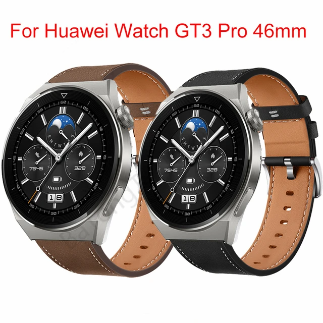 Huawei watch GT2 Pro-Correa de repuesto de cuero y silicona