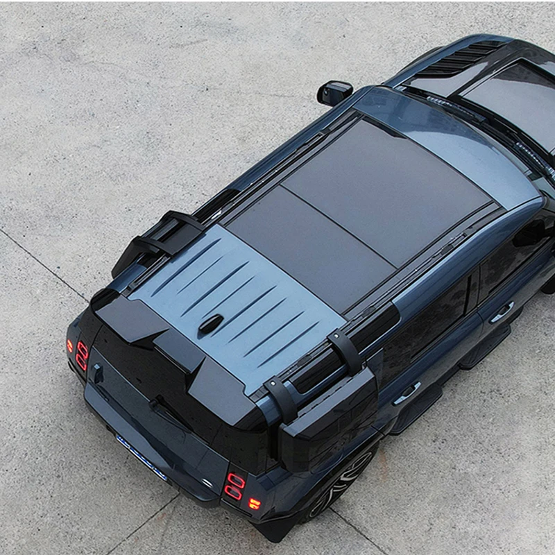 New Design For Land Rover Defender 90/110 2019-2023 High Quality ABS Car Roof Wing Spoiler Glossy Black Or Carbon Fibe Look