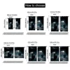 2pcs, 2D flat Window Treatment Curtains Gym dumbbells modern gym interior. Muscle training healthy physique shaping studio props 4