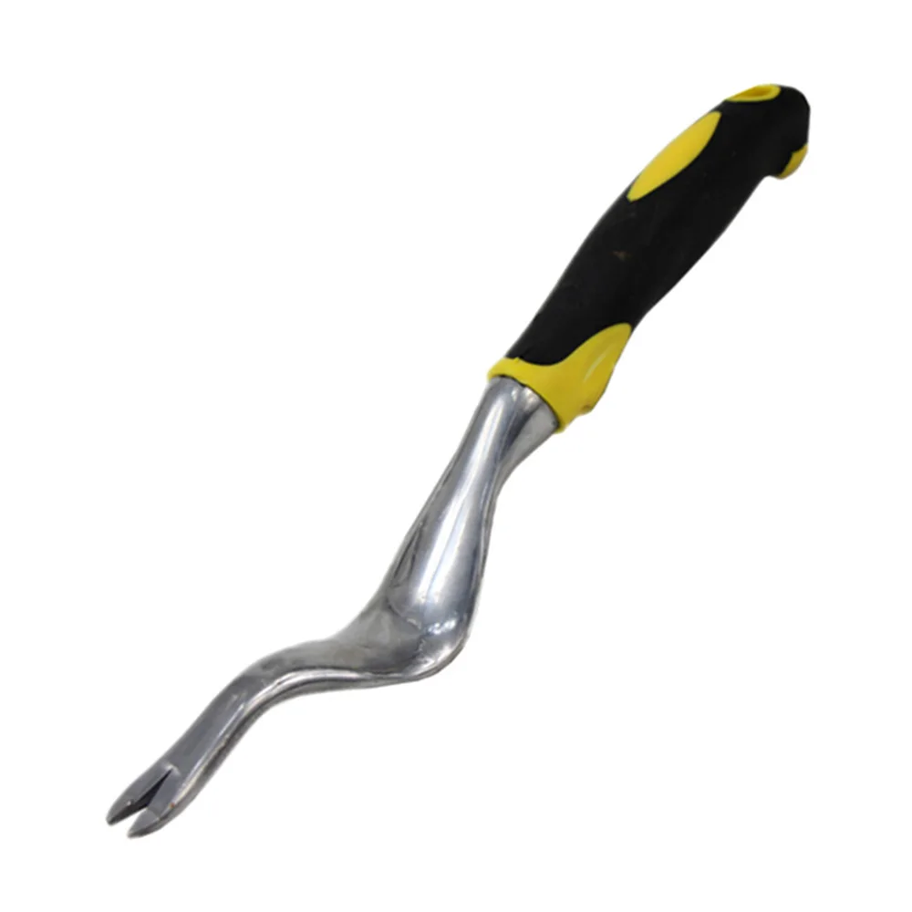 Magnesium Aluminum Grass Digging Vegetables Loose Soil Rooting Device Transplant Seedling Manual Weeding Tool Shovel Rubber