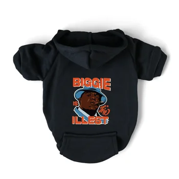 Sweat à capuche pour chien BIGGIE SMALLS Notorious Big - 2025 - Doglovedesign : Vêtement et accessoires pour chiens