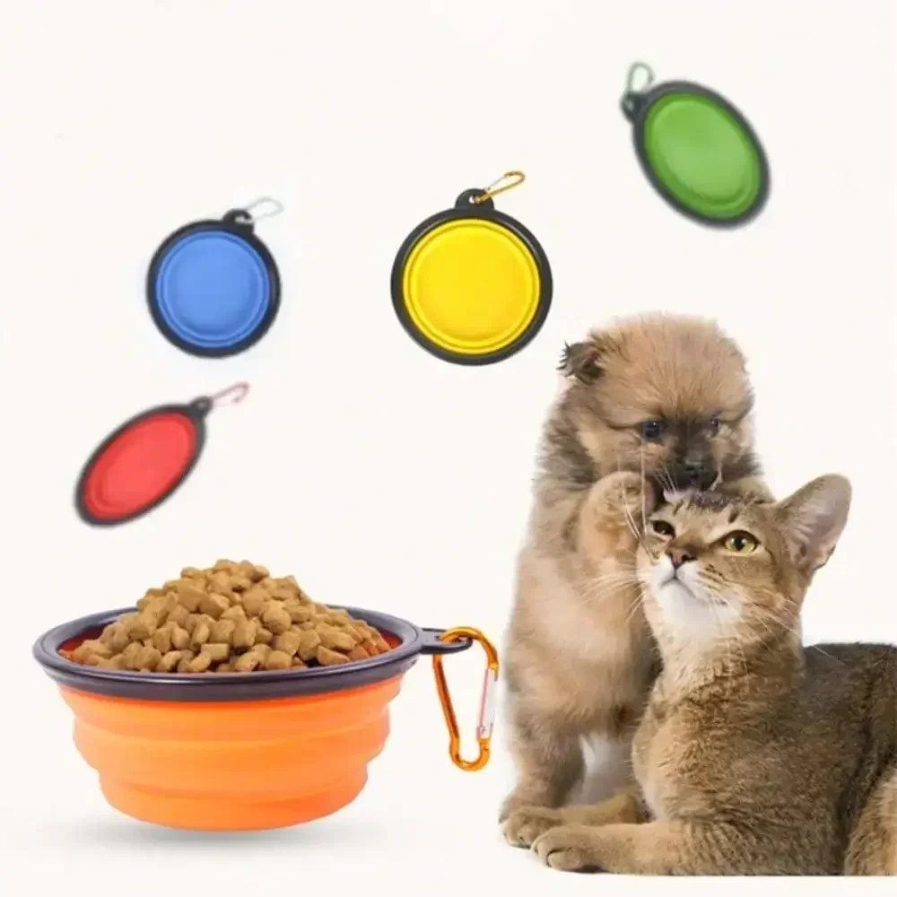 Portable Silicone Pet Feeder 3