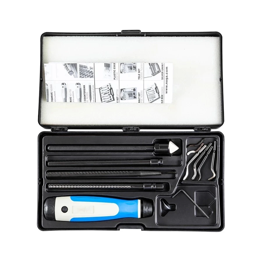 이스라엘 NOGA 트리머 카운터보어 금속 가공용 가장 경제적인 패키지, 플랫 스트레이트 에지, 곡선 에지 구리 세트, NG9200