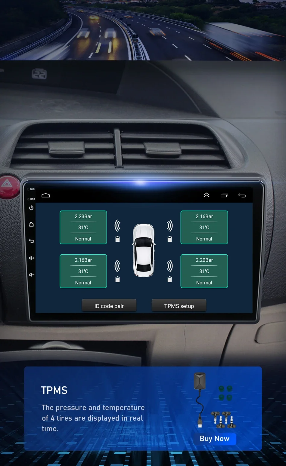 2 Din Android Auto Radio Drahtlose CarPlay Android Auto Unterstützung Backup Kamera GPS BT WiFi SWC Für Honda Civic Fließheck 2006-2011 – Detail 22