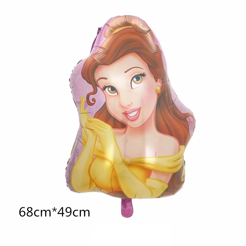 Disney Princess Belle вечерние украшения из фольги Balloons возлюбленные шары, подарки для девушек, праздничные цифры, аксессуары (art.: 3920c2fed448c) - 3920c2fed448c