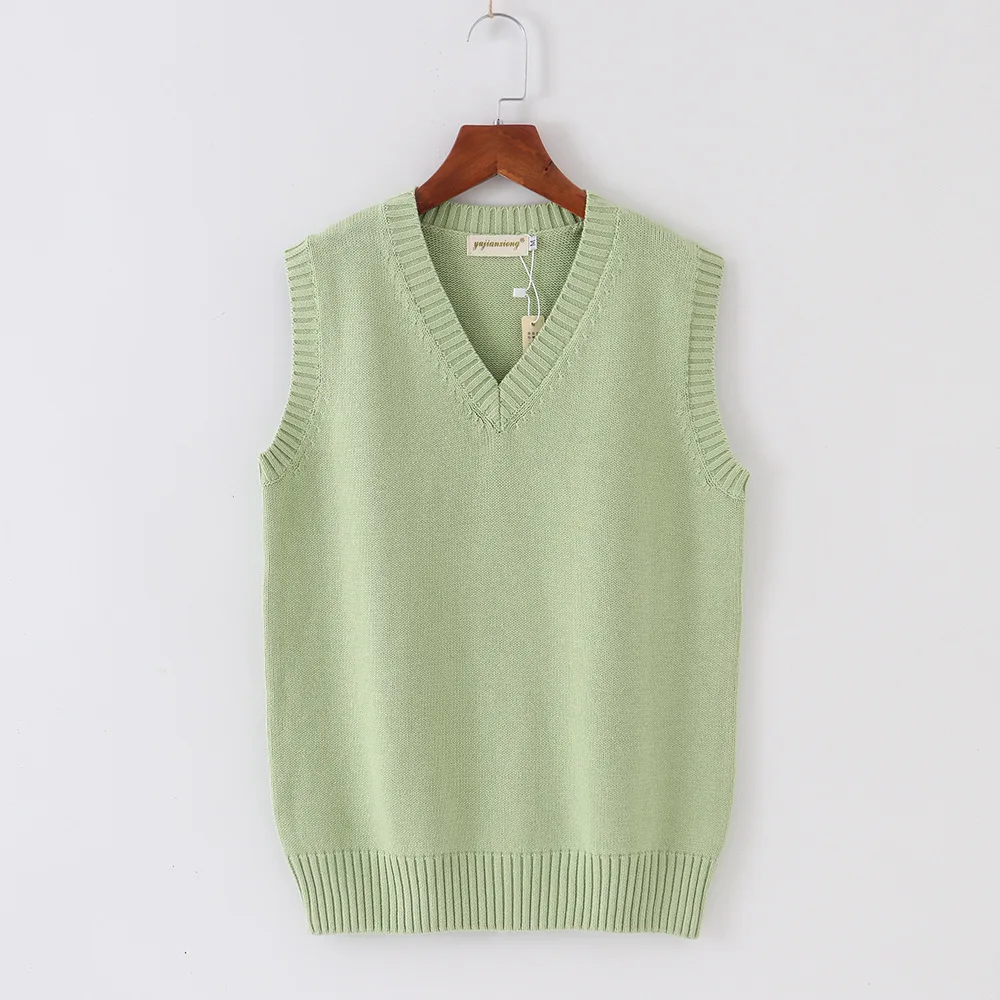 Japanese School JK Uniform Sweater Vest High School Uniform Girls Boy Cosplay Halloween Winter Anime Vest Knitting Coat Japanese School Uniform