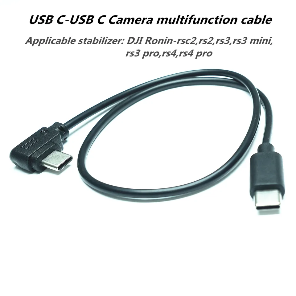 DRRI DJI Ronin SC2 RS2 RS3 RS4 Câble De Commande USB-C Double